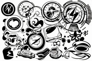 computer tattoo idea