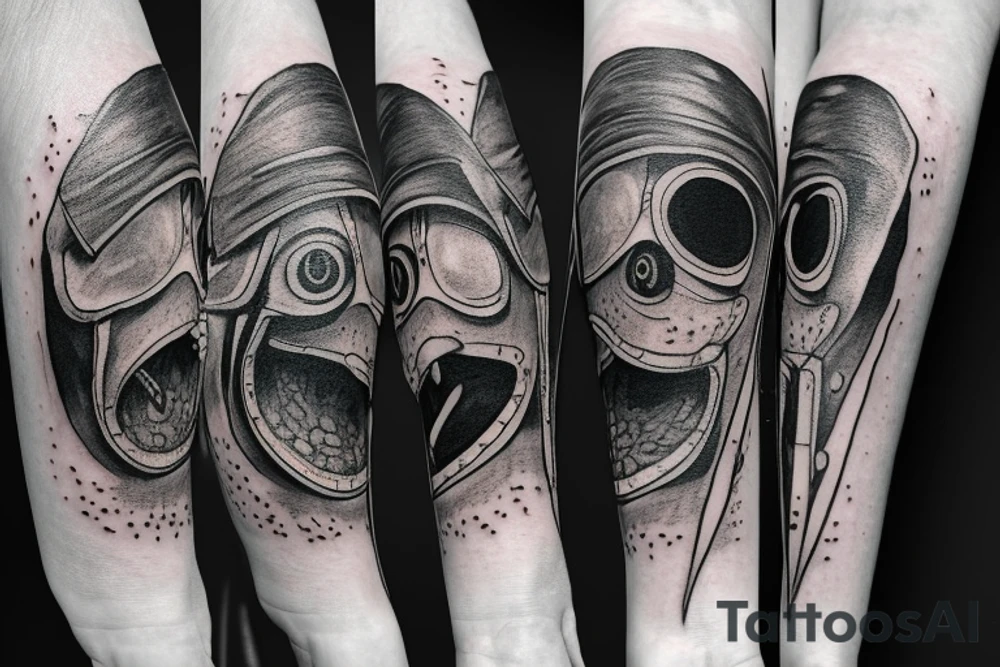Plague doctor tattoo idea