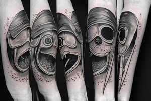 Plague doctor tattoo idea