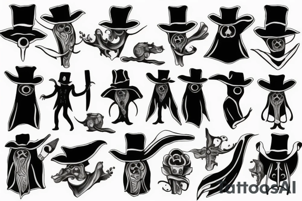 Plague doctor tattoo idea