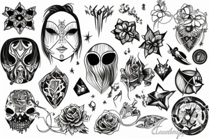 Light tattoo idea