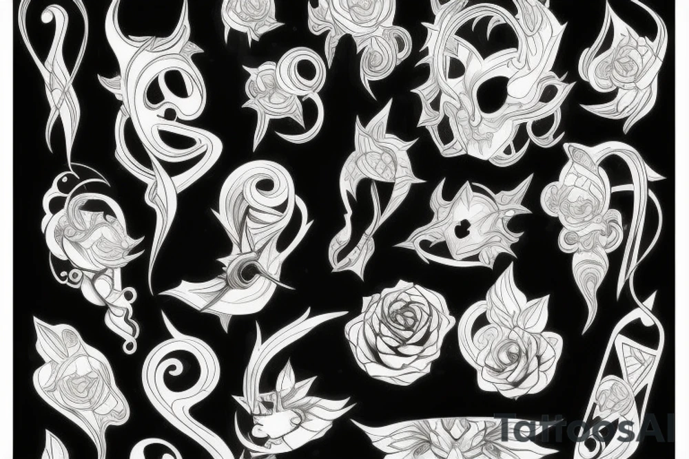 Light tattoo idea