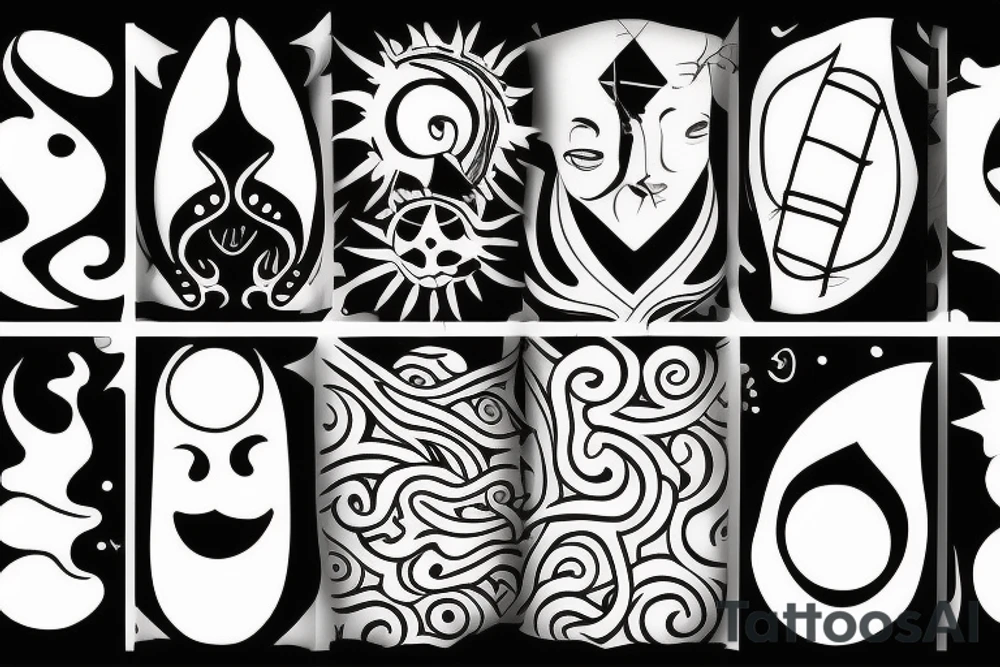 Sunlight, sun tattoo idea