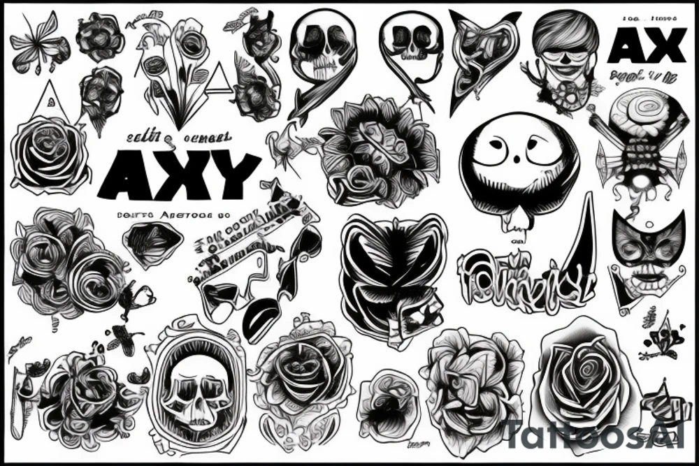 Anxiety tattoo idea