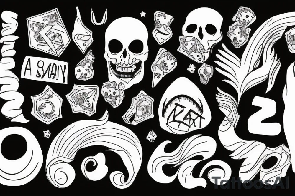Anxiety tattoo idea