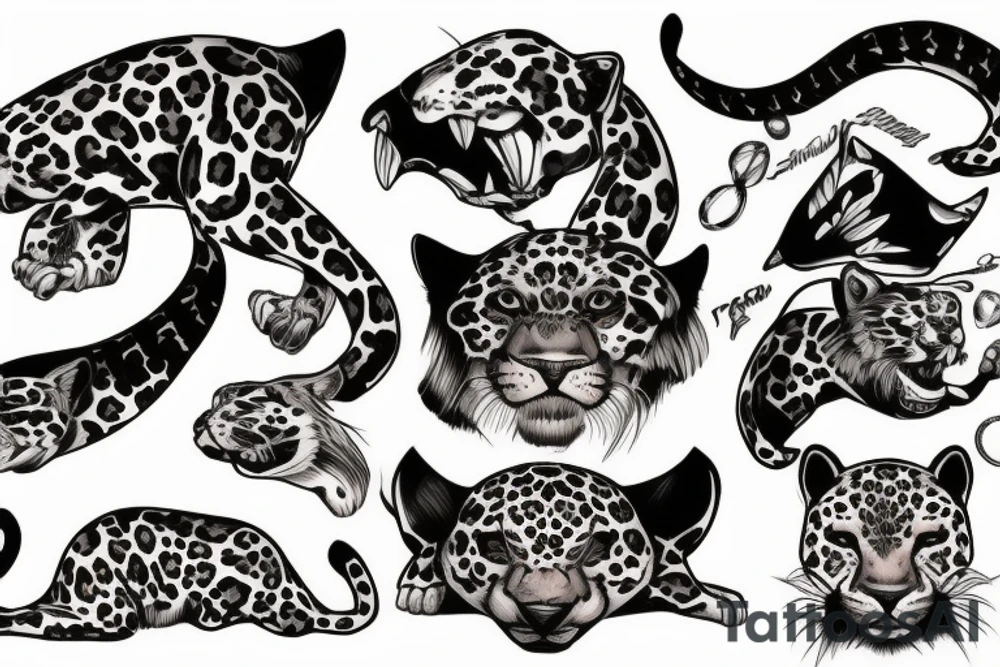 Jaguar tattoo idea