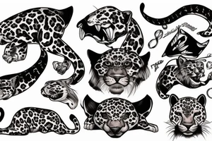 Jaguar tattoo idea