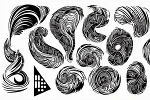 Mathematical formula for gradient descent in machine learning tattoo idea