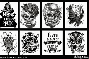 I am the master of my fate, I am the captain of my soul. tattoo idea