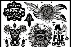 I am the master of my fate, I am the captain of my soul. tattoo idea