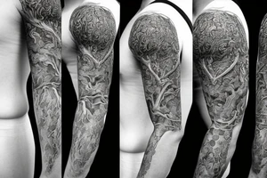 Time is eternal. Nature. Crowned king tattoo idea