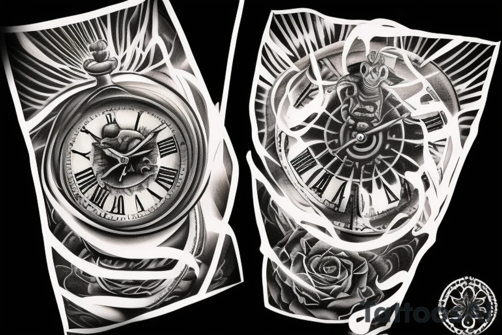 Time is eternal. King tattoo idea