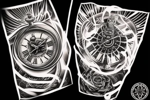 Time is eternal. King tattoo idea