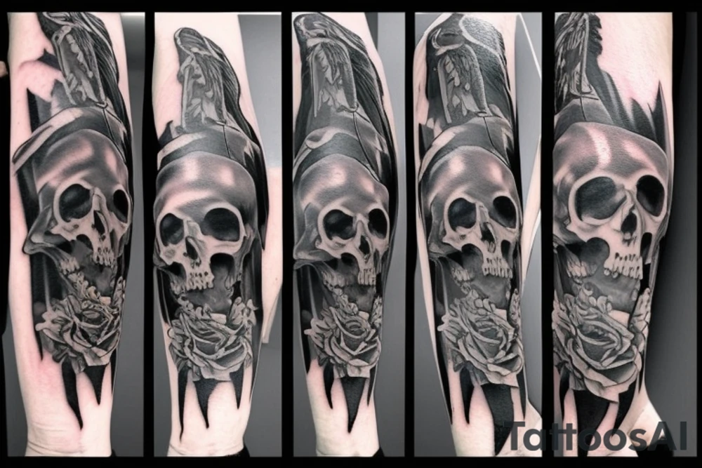 Grim reaper tattoo idea
