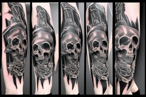 Grim reaper tattoo idea