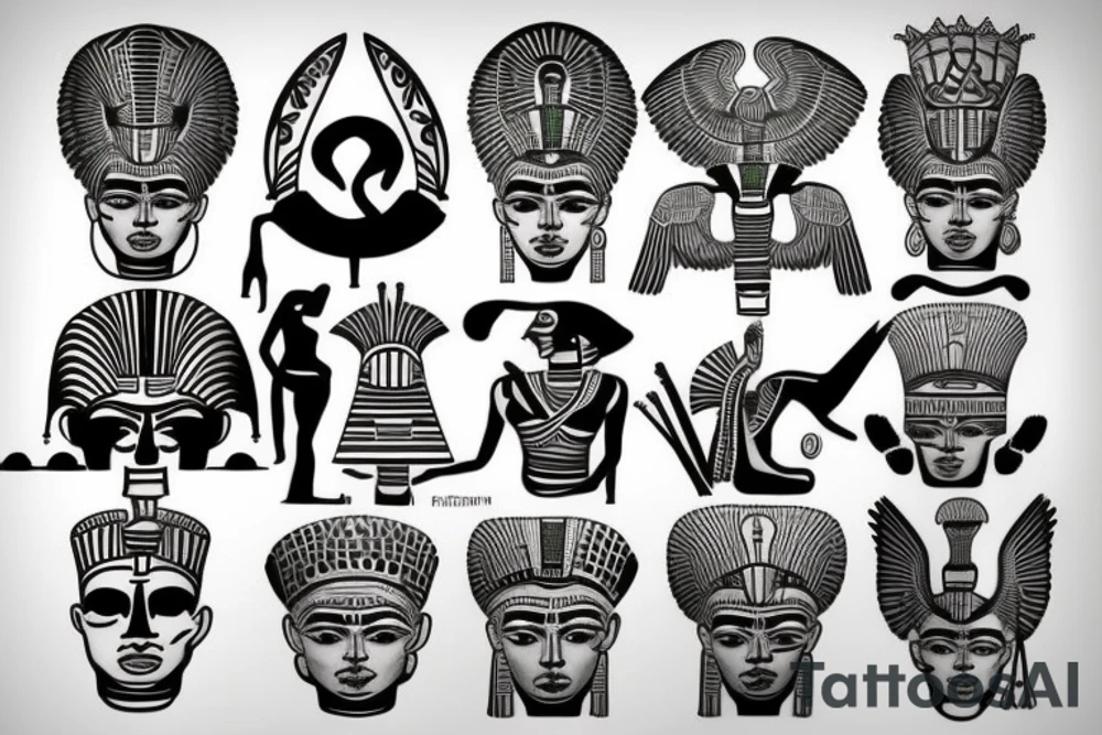 Egypt tattoo idea