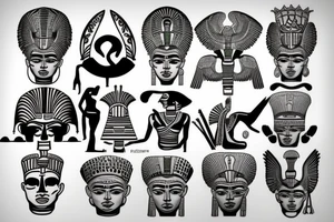Egypt tattoo idea