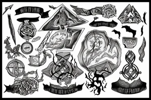 Norse poem time destination tattoo idea