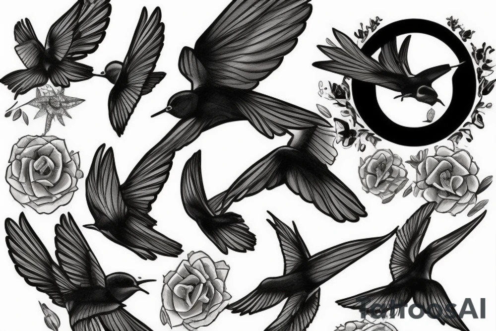 Swallow tattoo idea