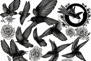 Swallow tattoo idea
