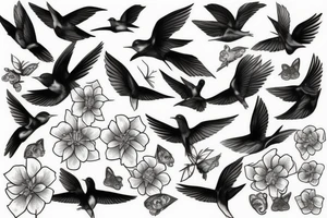 Swallow tattoo idea