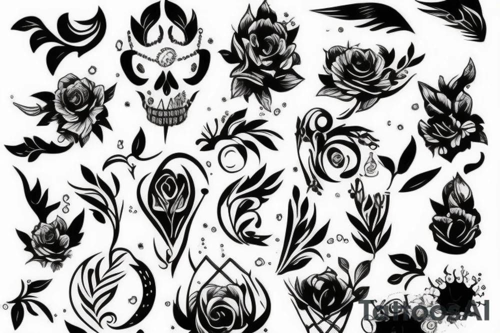 Background tattoo idea