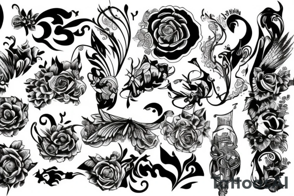 Background tattoo idea