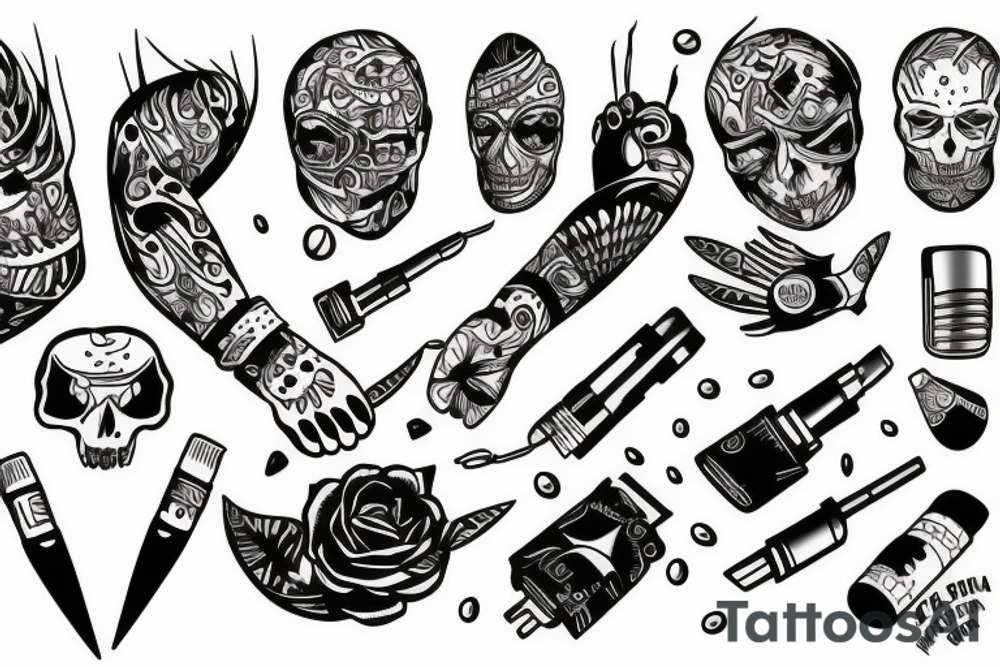 bullet proof tattoo idea