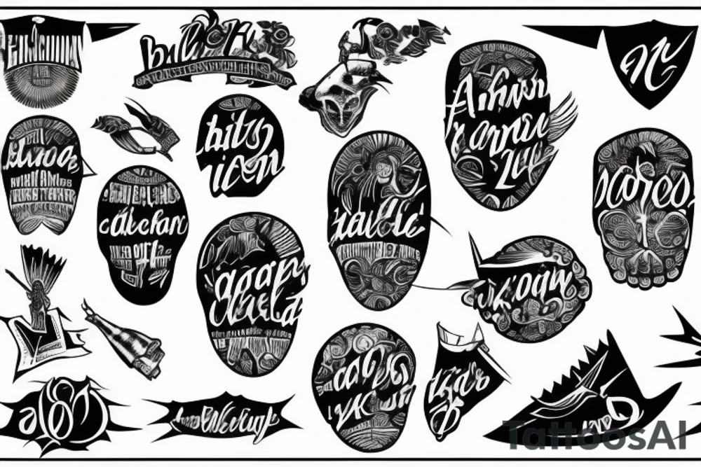 bullet proof tattoo idea