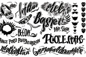 bullet proof tattoo idea