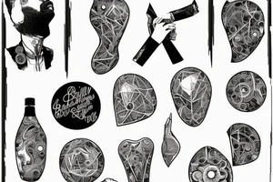 Even broken bells will ring tattoo idea