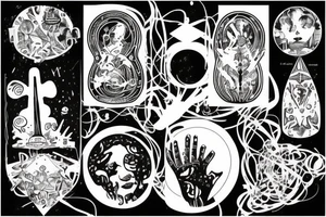 Out of silence we will sing.
Even broken bells will ring tattoo idea