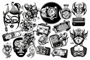 circuit on Switch tattoo idea