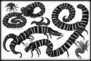 centipede tattoo idea