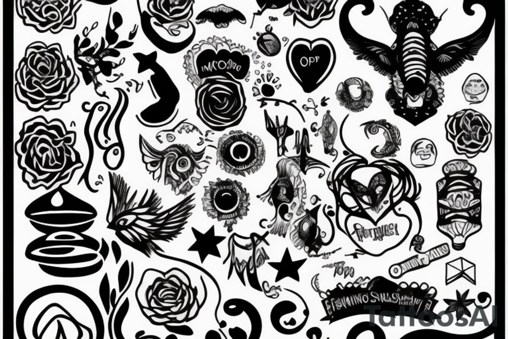 Open mindedness free roaming matriarch tattoo idea
