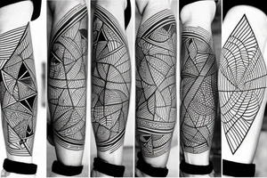 Geometric tattoo idea