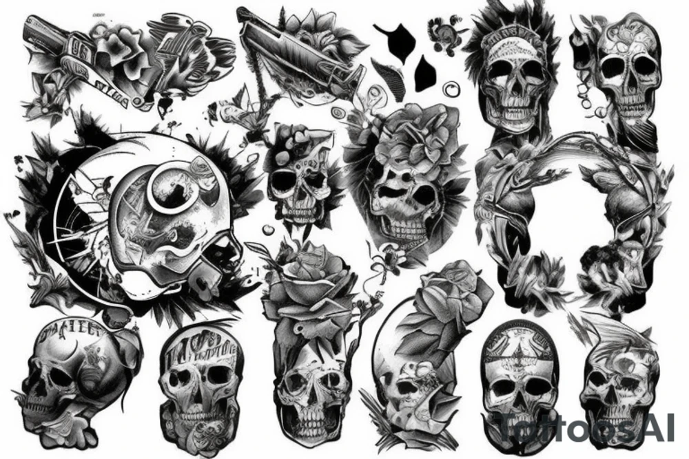 Heaven is in war. tattoo idea