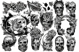 Heaven is in war. tattoo idea