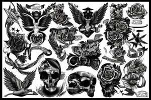 Heaven is in war. tattoo idea