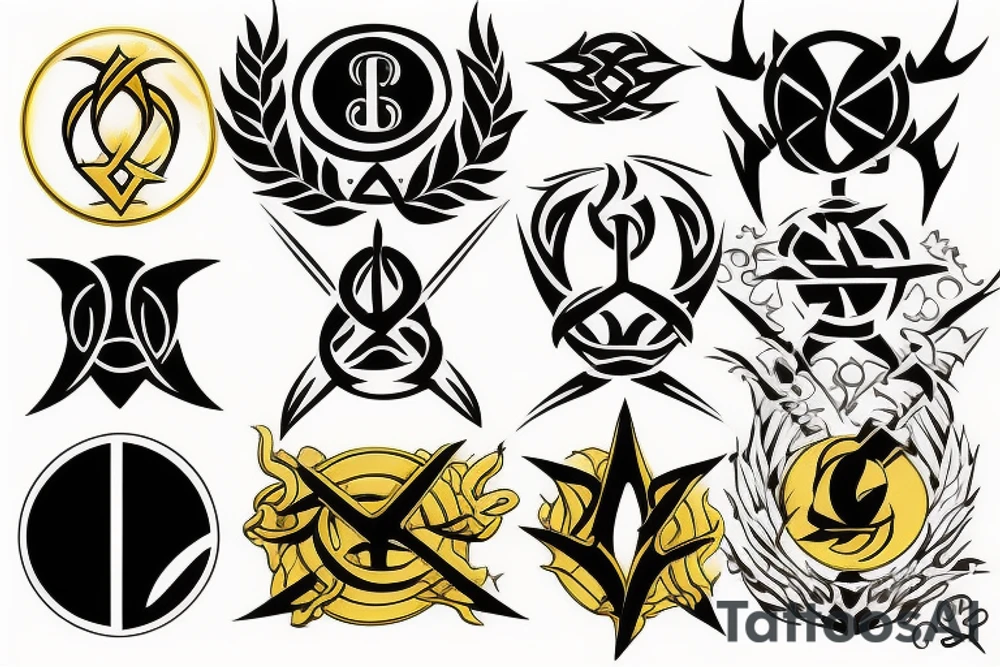 Golden Order symbol tattoo idea