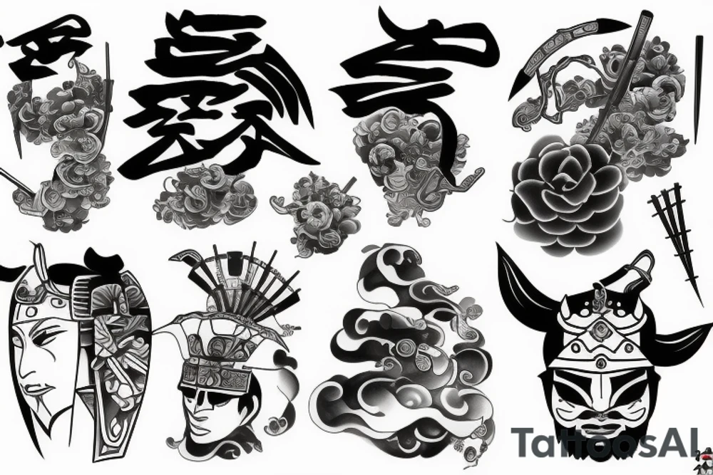 samurai tattoo idea