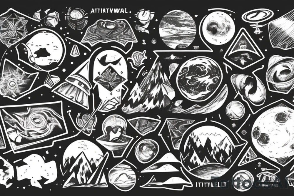 Outer Wilds with Interstellar tattoo idea