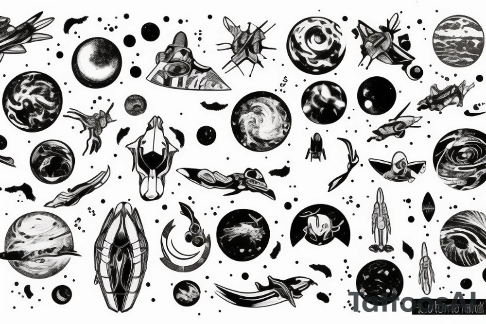 Outer_Wilds Interstellar tattoo idea