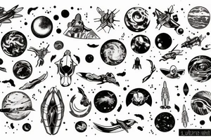 Outer_Wilds Interstellar tattoo idea