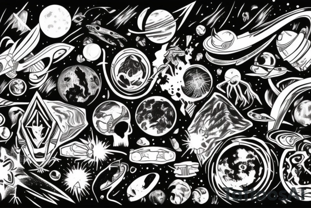 Outer_Wilds Interstellar tattoo idea