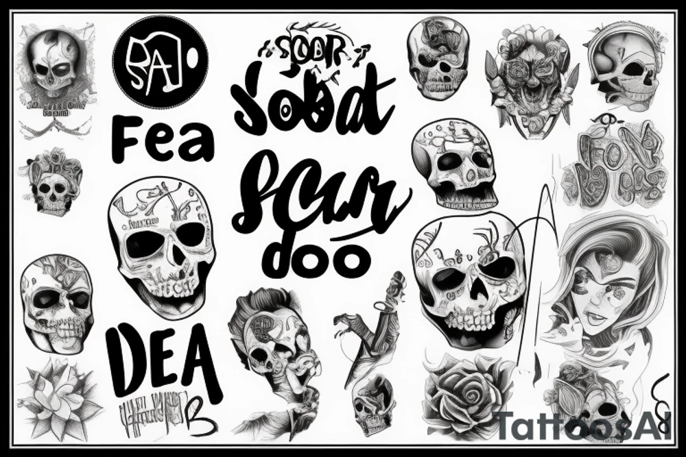 i fear no death. I just have unfinished buisness. tattoo idea