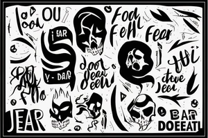 i fear no death. I just have unfinished buisness. tattoo idea