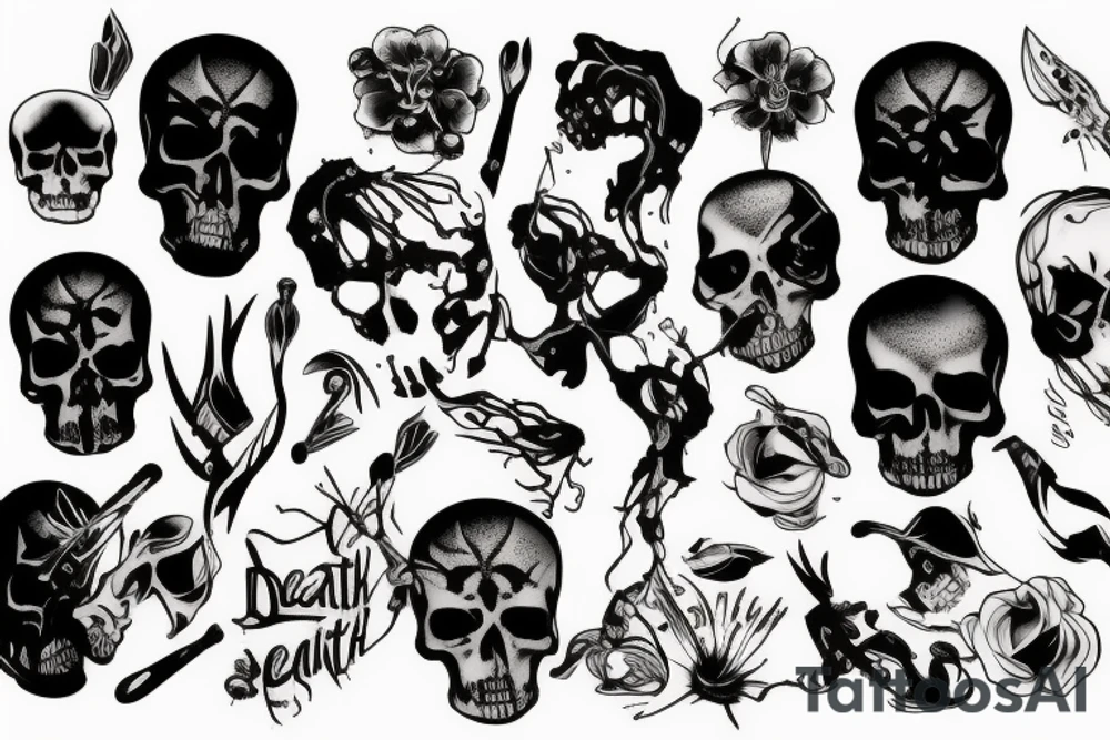 Death tattoo idea