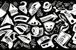 Someone dancing on a party tattoo idea