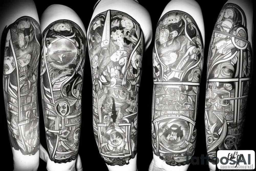fools journey, tarot, hero tattoo idea